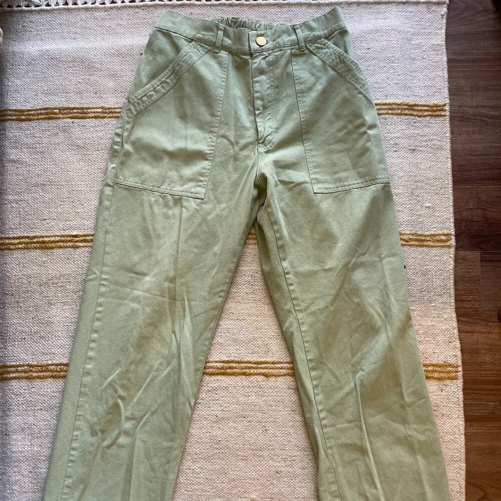 Big Bud Press Work Pants, Mint Size M